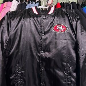 San Francisco 49ers Women’s Satin NFL Jacket